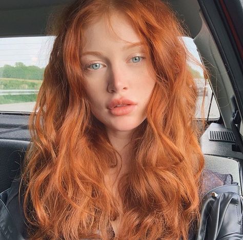 Hermoso cabello naranja para gente guapa