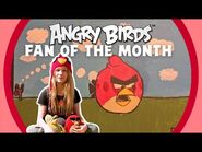 Fã de Angry Birds do mês