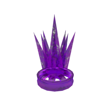 Corona de hielo púrpura