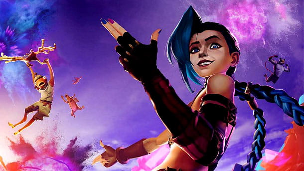 Cómo desbloquear League of Legends Jinx en Fortnite