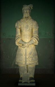 Estátua de guerreiro