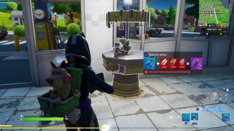 Weapon upgrade in Fortnite chapter 2: how and where to upgrade - location of all upgrade benches