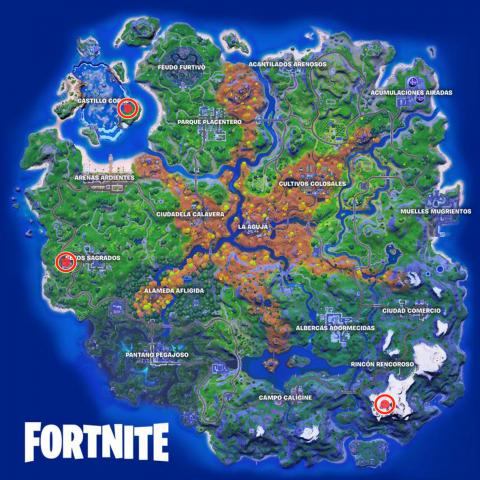 Where are Velocirraptor, Zenith and Blackpatch in Fortnite season 6 - locations