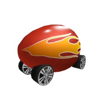 Huevo de carreras de coches rápidos