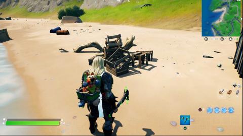 Where is the family portrait in a shipwreck in Fortnite season 5 - week 12 locations