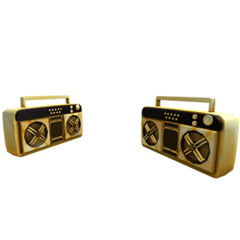 Boomboxes dobles Golden Super Fly