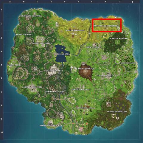 Search between movie titles in Fortnite BR, how to complete the challenge