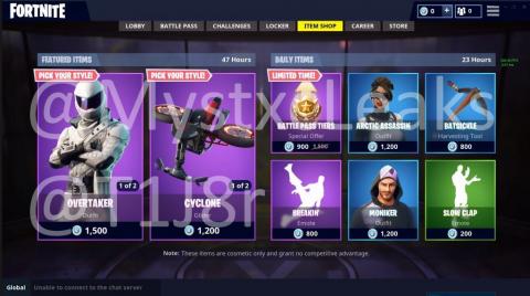 New Temporary Fortnite Store Items Leaked