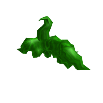 Cabelo de palhaço verde louco