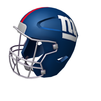 Casco de los New York Giants