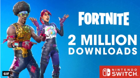 Fortnite Battle Royale for Switch surpasses 2 million downloads