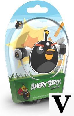 Les écouteurs d'Angry Birds