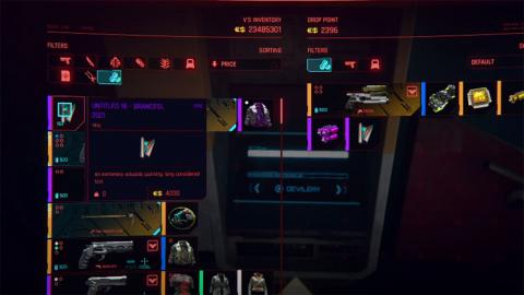 How to duplicate objects in Cyberpunk 2077: new method to duplicate any item in the game