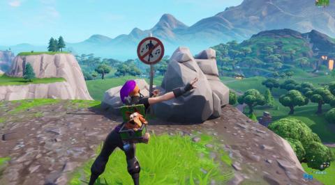 Destroy the No Dancing signs in Fortnite Boogie Down mission - location of all signs