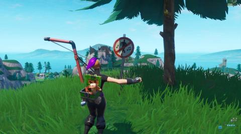 Destroy the No Dancing signs in Fortnite Boogie Down mission - location of all signs