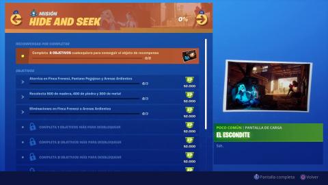 Hide and Seek in Fortnite Chapter 2 - how to complete all El Escondite challenges
