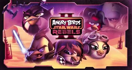 Rebeldes do Star Wars do Angry Birds