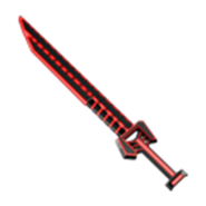 Épée LAZER rouge