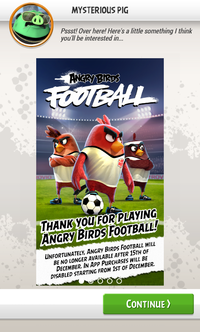 Fútbol Angry Birds