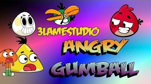 Gumball enojado