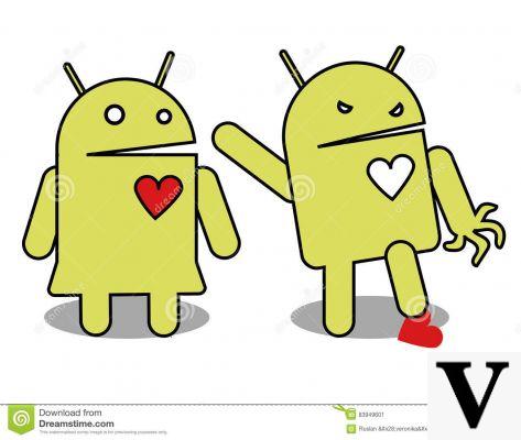Android irritado