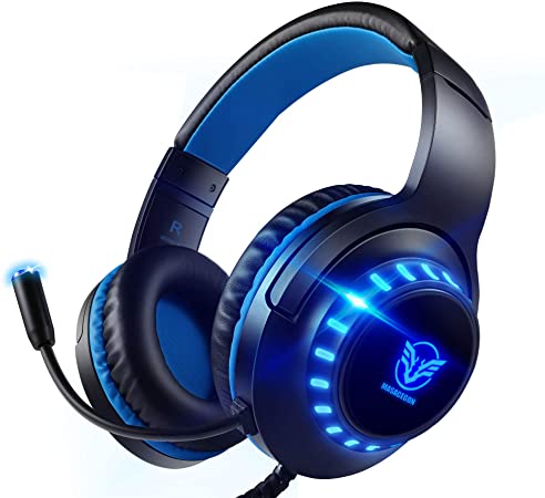 Casque Gamer bleu💙