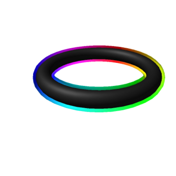 Cartoony Rainbow Halo