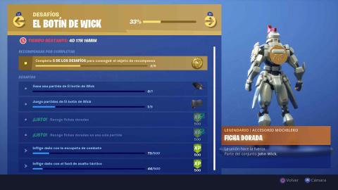 Wick's Loot in Fortnite: all the challenges of the event and how to complete them