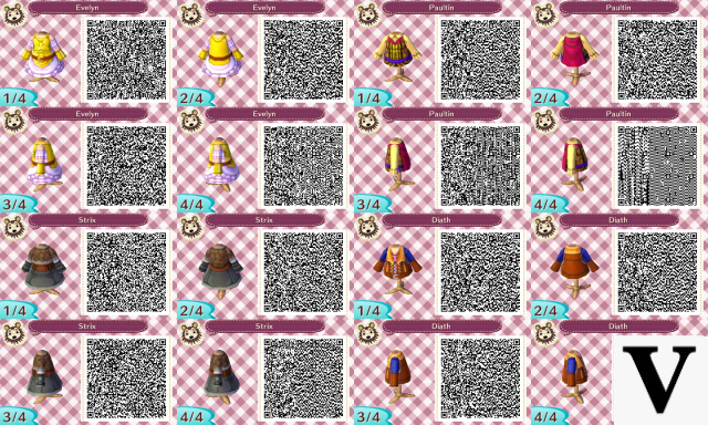 Liste des vêtements (New Leaf)