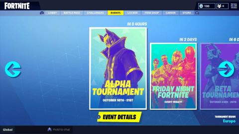 Alpha tournament in Fortnite: how to get points faster