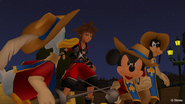Kingdom Hearts sonho queda distância HD