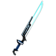 Épée LAZER bleue