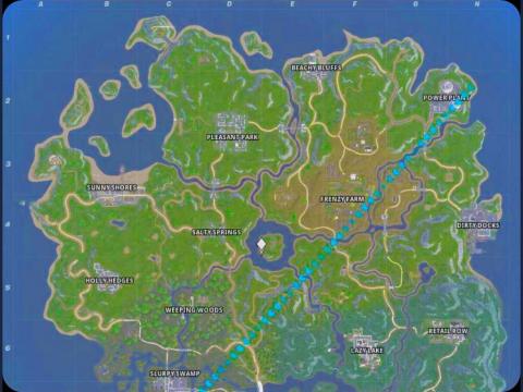 Fortnite Chapter 2: is this the new map for season 1? (new areas, points of interest ...)