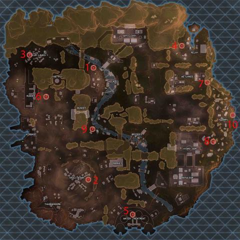 Apex Legends; location of all the Nessy plushies and how to complete the easter egg