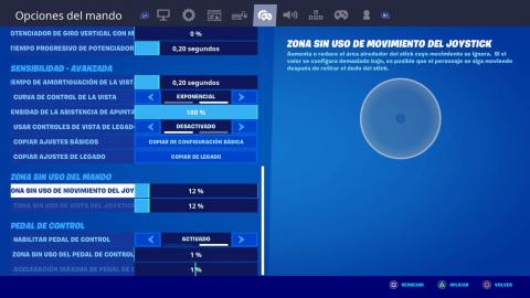 How to configure the controller to improve in Fortnite Season 2: better settings, sensitivity adjustments ...